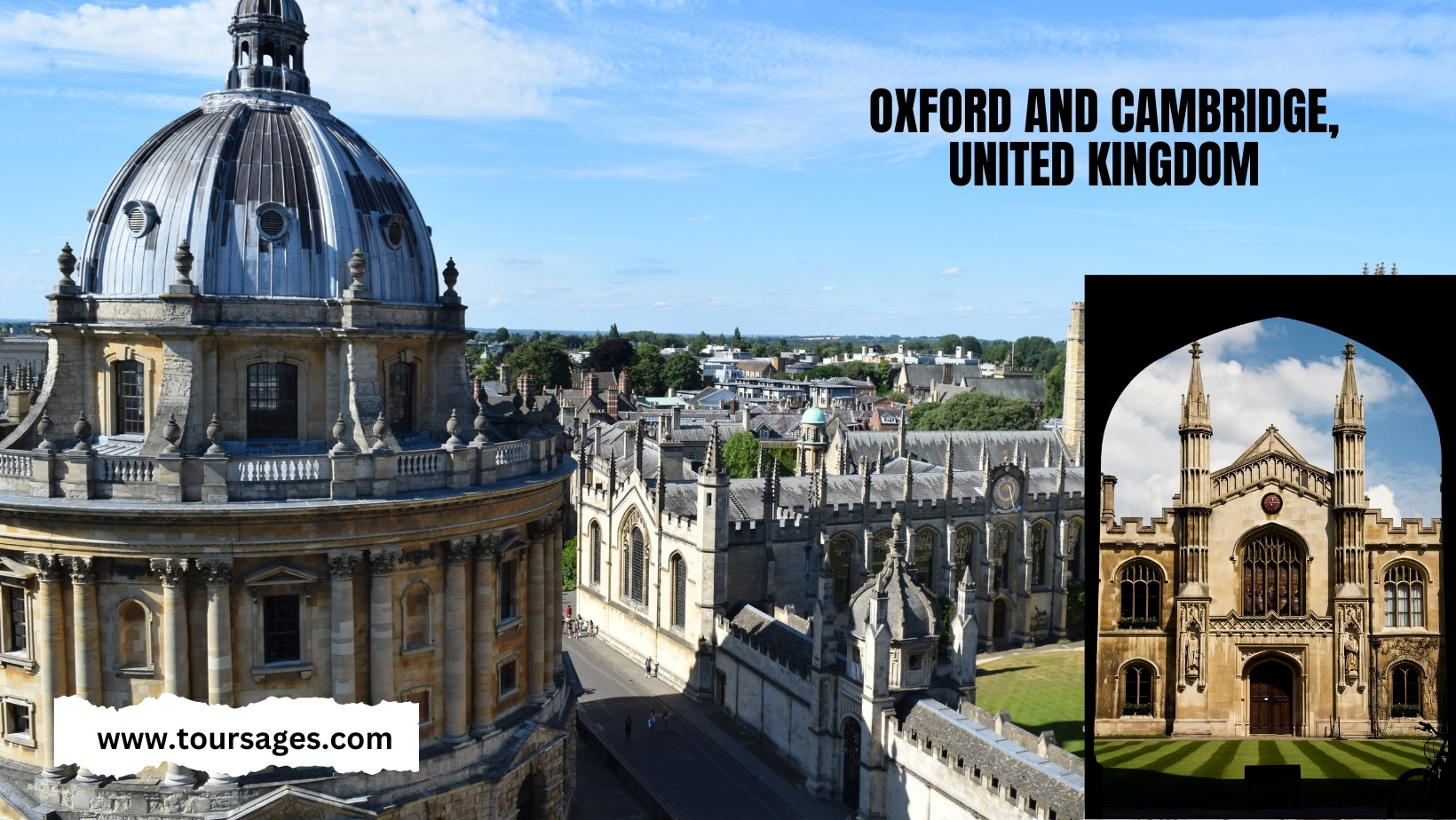 top places to see in Oxford and Cambridge
